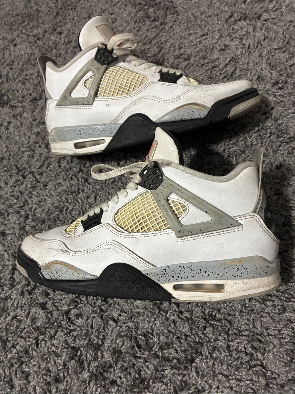 Jordan 4 White Cement